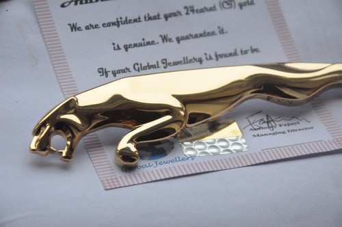 24k gold plated - 24k, jaguar