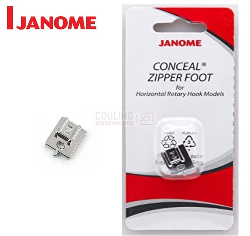 Janome concealed invisible zip - concealed,