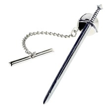 Broadsword Pewter Lapel Tie