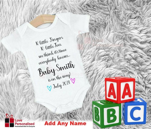 Personalised custom baby - personalised, name