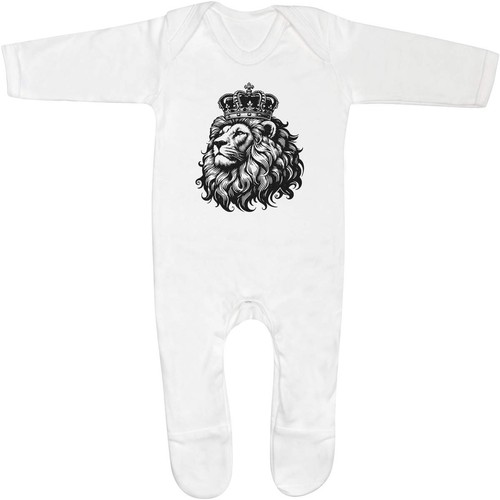Lion wearing crown baby - 'lion,