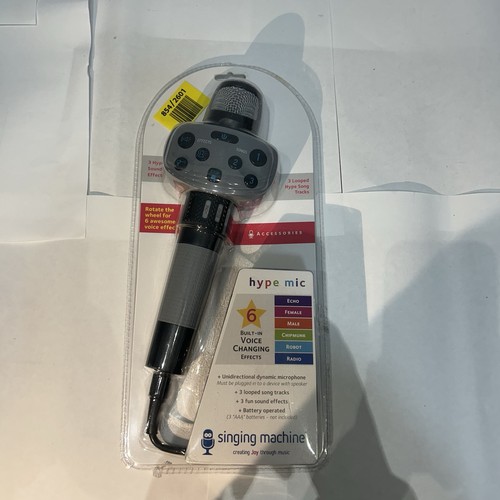 Singing machine hype mic - machine,