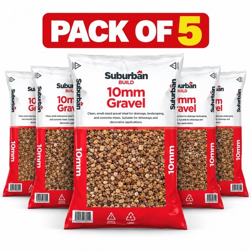 10mm pea gravel 125kg pack - 125kg,