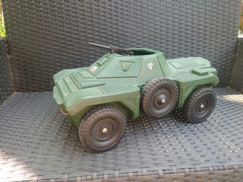 Vintage action man - vintage, armoured