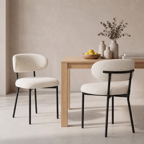 Set upholstered modern - 2,