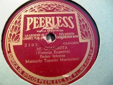 Mexican PEDRO INFANTE MARIACHI Tapatio Marmolejo NOCHE PLATEADA PEERLESS 2105
