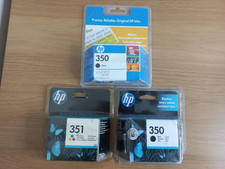 Genuine HP 350 Black and 351