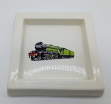 Vintage Ash Tray LNER Flying Scotsman Railway Steam Locomotive Train Railwayana