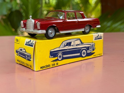 Solido 126 mercedes 220 - solido,