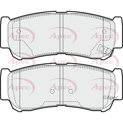 Brake pads set - brake, for
