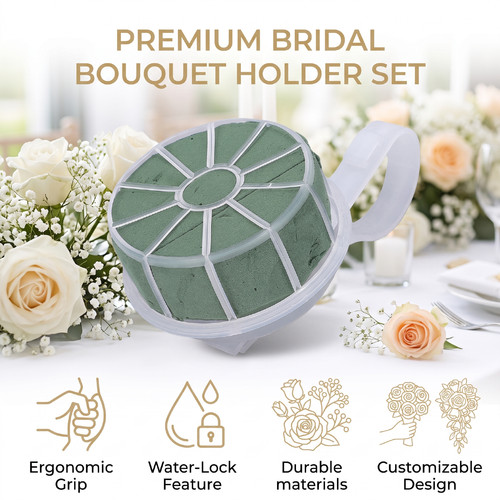 2pcs bridal bouquet holder - bridal,