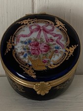 Limoges Castel dark blue