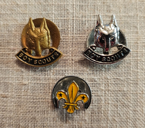 Vintage boy scouts lapel - vintage,