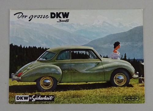 Dkw brochure advertising - brochure,