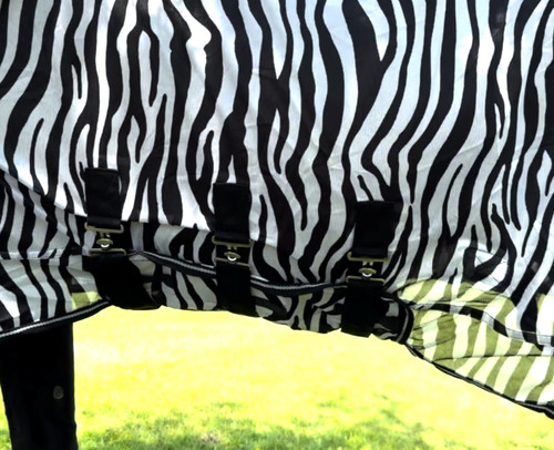 Caballo zebra fly rug - caballo,