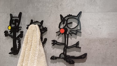 Handmade printed wall - 3d,