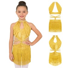 UK Kids Girls Cha-cha Latin