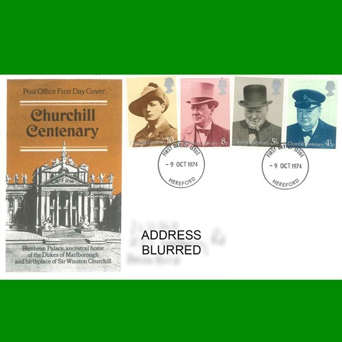 Fdc winston churchill - winston,