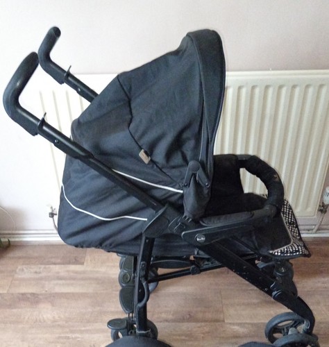 Sliver cross pram system - cross,