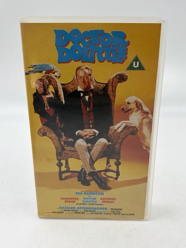 Doctor dolittle vhs 1967 rex - doctor,