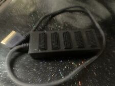 5-WAY SCART ADAPTOR - BLACK