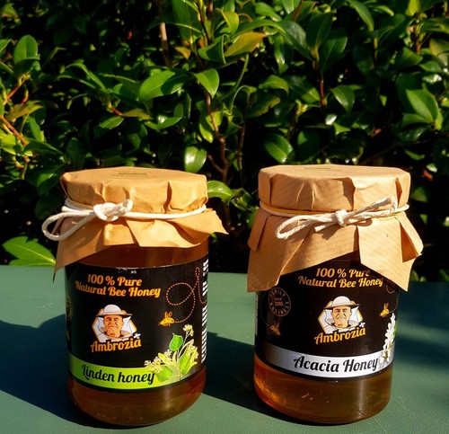 Acacia honey and linden - and,