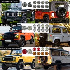 For Land Rover 90/110 Defender L316 LED Front Rear Reverse Fog Light Upgrade Kit
