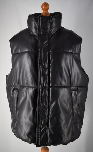 Zara men black faux - men's,