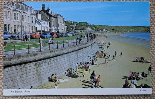 Filey beach seafront - filey,