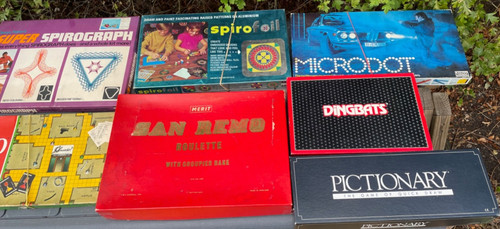 Board games 1970s - board, +