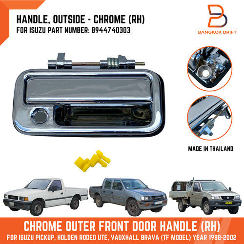 Outer door handle - handle, for