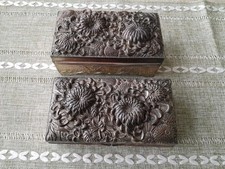Antique 2x Japanese Metal