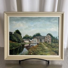 Original Oil Painting Signed J