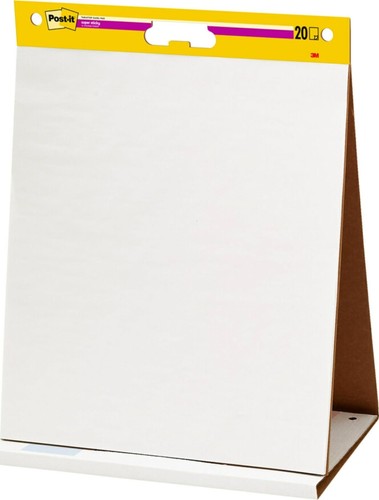 Self stick flip chart paper - stick,