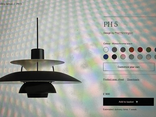 Louis poulsen ph5 - poulsen, in