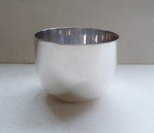 Large Sterling Silver Tumbler Cup, London 2001, by J A Campbell