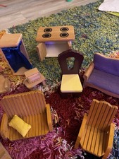 Wooden Dolls House Furniture