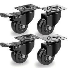 4 X Heavy Duty 50mm Swivel