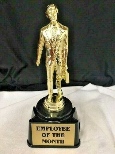 Employee the month - of, trophy