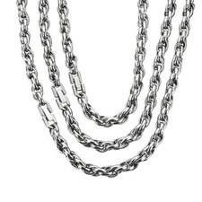 Men's Silver Stainless Steel
