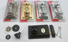 Door knobs rim lock - knobs, set