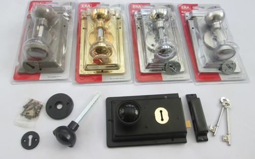 Door knobs rim - lock, set