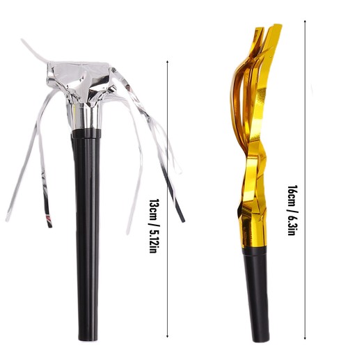 30x party blowers metallic - 30x,