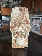 Vintage Bernard Rooke Studio Pottery Brutalist 17cm Vase