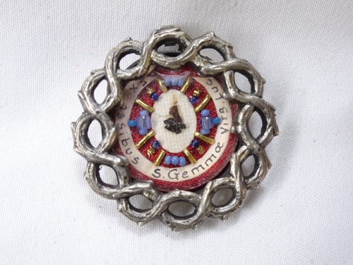 Reliquary relic gemma - ✝,