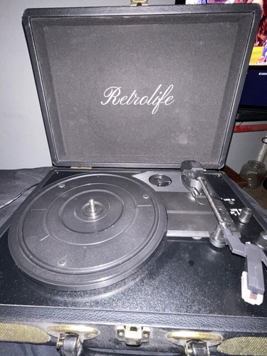 Retrolife vinyl record player - vinyl,
