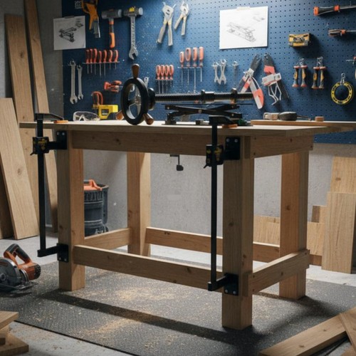 Woodworking leg vise inertia - leg,