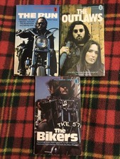 3x Peter Cave/Alex Stewart ? The Bikers 73 - The Outlaws 75 - The Run 74 NEL