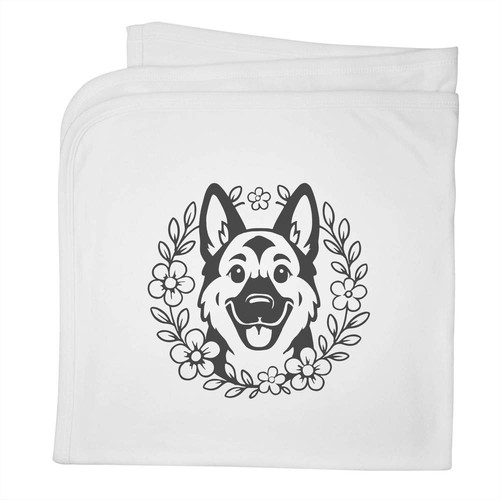 German shepherd wreath baby - shepherd,