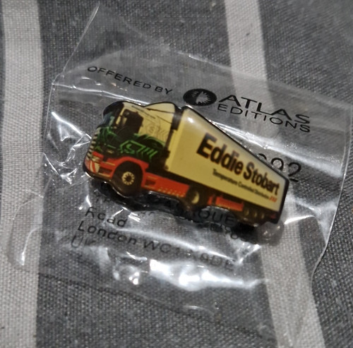 Eddie stobart lorry enamel - eddie, pin